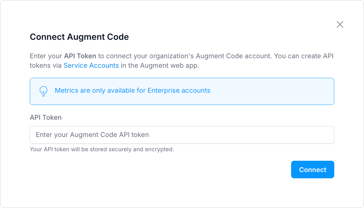 Connect Augment Code